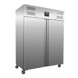 ARMOIRE REFRIGEREE INOX, 2 PORTES, GAZ R290 GN1410TN L2G
