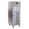 ARMOIRE REFRIGEREE INOX, 1 PORTE VITREE 650 LITRES GN650TNG L2G