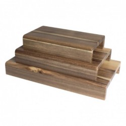 Rehausses en bois d'acacia FSC Olympia (lot de 3) CP697 Olympia