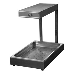 CHAUFFE-FRITES INFRAROUGE, BAC GN1/1-65 GRFFL/S L2G