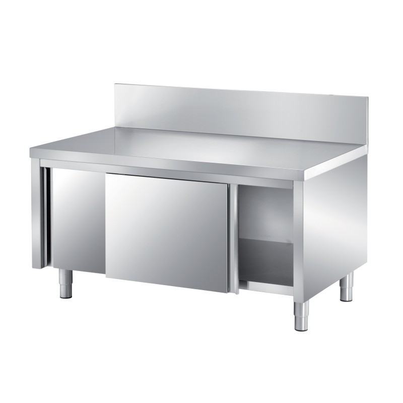MEUBLE TRANCHEUR INOX 304, DOSSERET 200X20 MM H750-TVA.10AFLX L2G MEUBLE TRANCHEUR INOX 304, DOSSERET 200X20 MM H750-TVA.10AFLX L2G