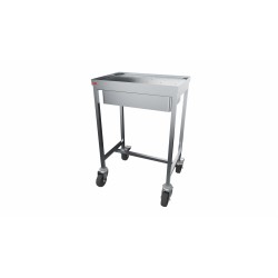 CHARIOT DE DEBROCHAGE INOX304 STRUCTURE I-18736 L2G