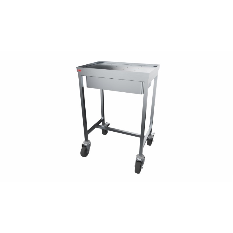 CHARIOT DE DEBROCHAGE INOX304 STRUCTURE I-18736 L2G CHARIOT DE DEBROCHAGE INOX304 STRUCTURE I-18736 L2G