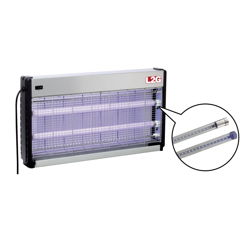 EXTERMINATEUR D'INSECTES AVEC 2 TUBES LED 2X9 W IC40L L2G EXTERMINATEUR D'INSECTES AVEC 2 TUBES LED 2X9 W IC40L L2G