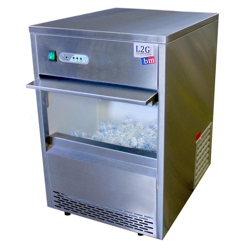 MACHINE A GLACONS CREUX, CAP. 26 KG/24H AVEC ICM26 L2G MACHINE A GLACONS CREUX, CAP. 26 KG/24H AVEC ICM26 L2G