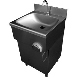 LAVE-MAINS INOX SUR PLACARD PORTE BATTANTE IP0079 L2G