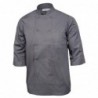 Veste de cuisine mixte Chef Works grise L A934-L Chef Works