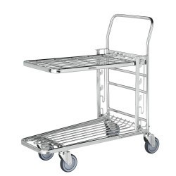 CHARIOT DE MANUTENTION GALVANISE AVEC VERNIS KM4202-E3 L2G