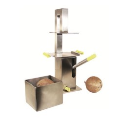 BRISEUR DE NOIX DE COCO INOX, AVEC VERIN KN-1 L2G