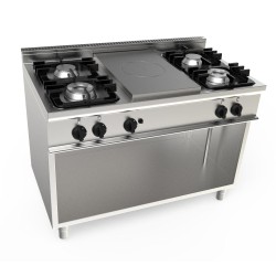 PLAQUE COUP DE FEU 4.5KW + FEUX GAZ: 2X4.5+2X7.5KW L7-KTPG6BA.2M2G L2G