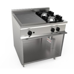PLAQUE COUP DE FEU 4.5KW + 2 FEUX GAZ (4.5+7.5KW) L7-TPG2BA.1M1G L2G