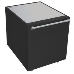 MEUBLE CAISSE NEUTRE PLATEAU INOX EP.12/10 MCAISSE08 L2G