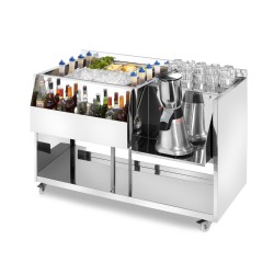 COCKTAIL STATION MODELE X, CAP.350 COCKTAILS MCK/125 L2G