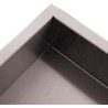 OPTION DOSSERET LATERAL INOX 100X20 MM POUR TABLES MDOSS-LAT L2G