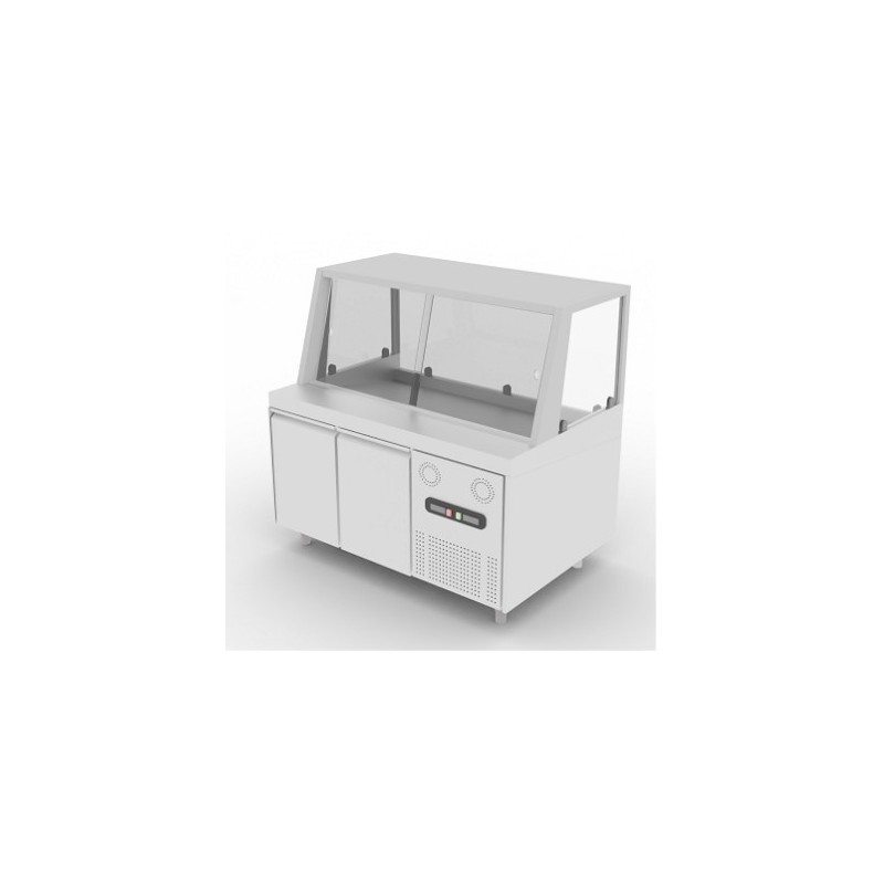 MEUBLE ECAILLER TYPE VITRINE REFRIGEREE, SERVICE MECTV-1500 L2G MEUBLE ECAILLER TYPE VITRINE REFRIGEREE, SERVICE MECTV-1500 L2G