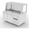 MEUBLE ECAILLER TYPE VITRINE REFRIGEREE, SERVICE MECTV-1500 L2G