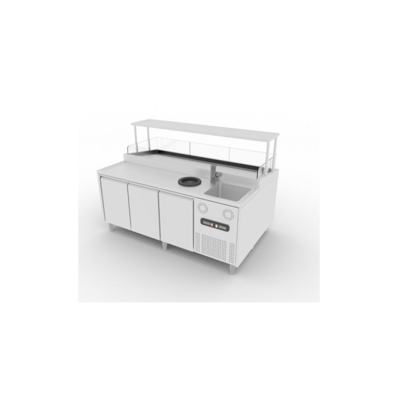 MEUBLE ECAILLER TYPE ETAL REFRIGERE, SERVICE MECTE-2000 L2G MEUBLE ECAILLER TYPE ETAL REFRIGERE, SERVICE MECTE-2000 L2G
