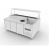 MEUBLE ECAILLER TYPE ETAL REFRIGERE, SERVICE MECTE-2000 L2G