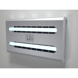 DESINSECTISEUR MURAL DESIGN INOX, 2 TUBES UV, MG30I L2G
