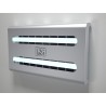 DESINSECTISEUR MURAL DESIGN INOX, 2 TUBES UV, MG30I L2G