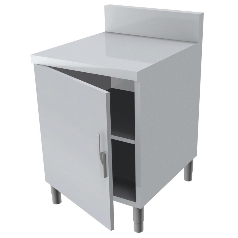 MEUBLE NEUTRE DESSUS INOX 304, 1 PORTE BATTANTE MNIA47-PBL L2G MEUBLE NEUTRE DESSUS INOX 304, 1 PORTE BATTANTE MNIA47-PBL L2G