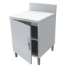 MEUBLE NEUTRE ADOSSE 150X50 MM, 2P. BATTANTES MNPA107-PBL L2G