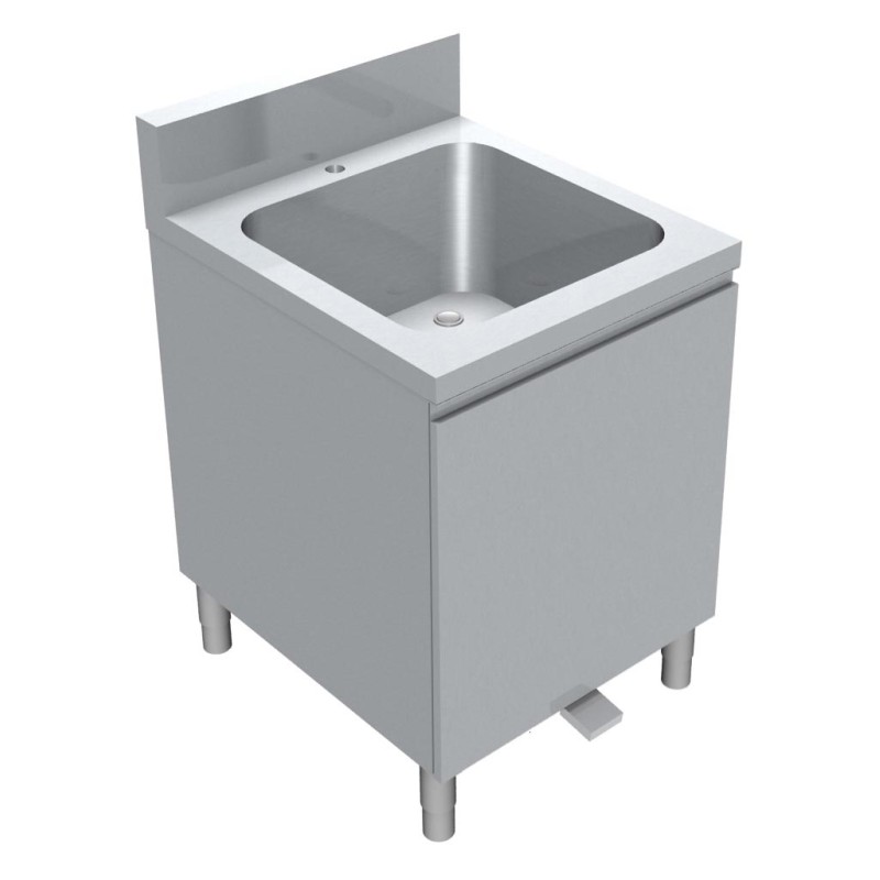 MEUBLE PLONGE 1 BAC 5X5X3 AVEC POUBELLE SUR TIROIR MPA67-TC L2G MEUBLE PLONGE 1 BAC 5X5X3 AVEC POUBELLE SUR TIROIR MPA67-TC L2G