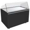 MEUBLE PIZZA CHAUFFANT 120°C OUVERTE DESSUS INOX MPI08TRADIN L2G