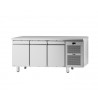 SOUBASSEMENT RÉFRIGÉRÉ NEOS GN 1/1 - 3 PORTES PLEINES - POSITIVE -2/+8°C SBR3P FURNOTEL
