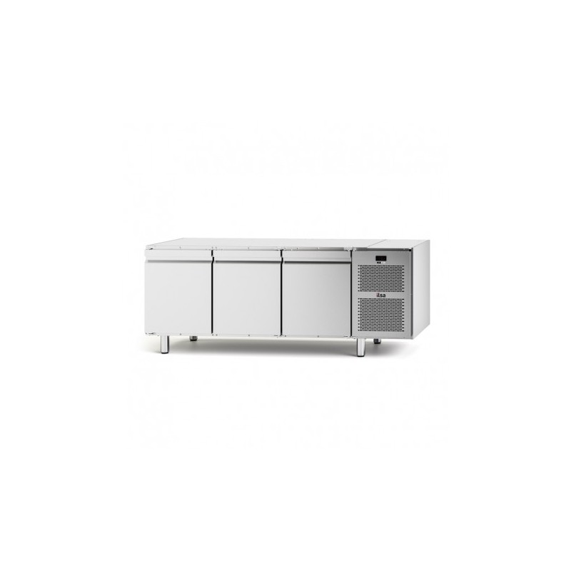 SOUBASSEMENT RÉFRIGÉRÉ NEOS GN 1/1 - 3 PORTES PLEINES - SANS DESSUS - POSITIVE -2/+8°C SBR3PSD FURNOTEL