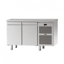 SOUBASSEMENT RÉFRIGÉRÉ NEOS GN 1/1 - 2 PORTES PLEINES - NÉGATIVE -20/-10°C SBR2N FURNOTEL