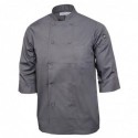 Veste de cuisine mixte Chef Works grise XXL A934-XXL Chef Works