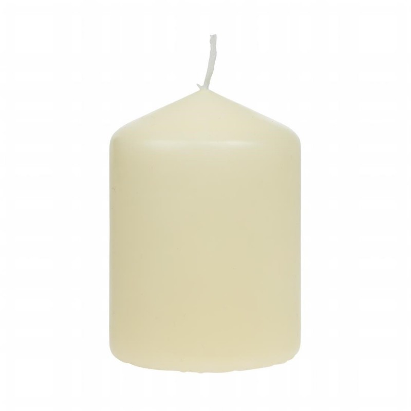 Bougies cylindriques ivoire Bolsius 80mm (lot de 12) CR448 Bolsius Bougies cylindriques ivoire Bolsius 80mm (lot de 12) CR448 Bolsius
