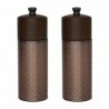 Set moulins à sel et poivre en bois et cuivre Olympia 150mm  CR689 Olympia