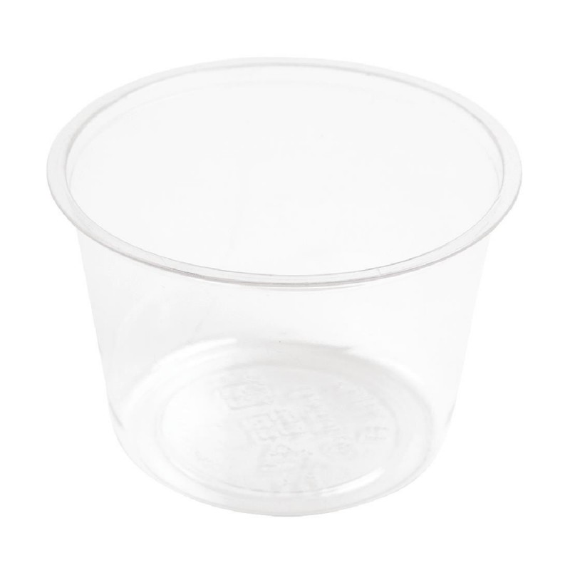 Pots à sauce froide Vegware 118 ml (lot de 2000) CR706 Vegware Pots à sauce froide Vegware 118 ml (lot de 2000) CR706 Vegware