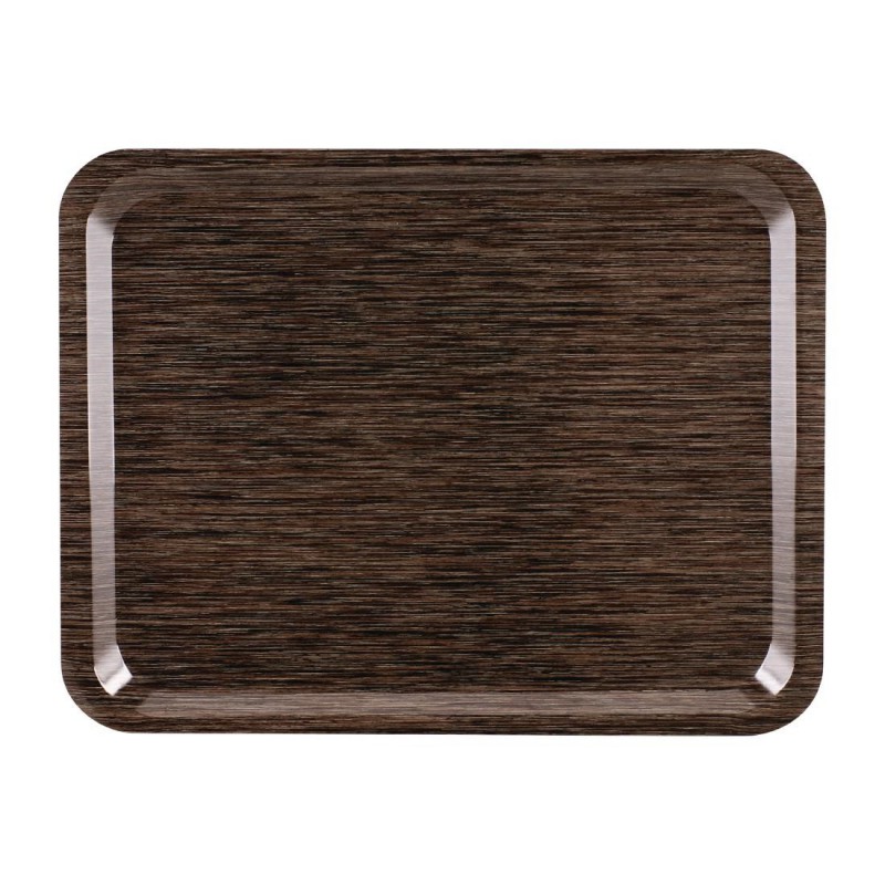 Plateau de service en mélamine Roltex Casino 43x33cm wengé CR766 Roltex Plateau de service en mélamine Roltex Casino 43x33cm wengé CR766 Roltex