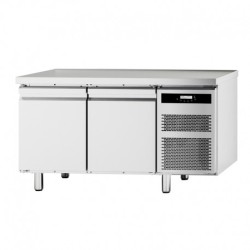TABLE À CHOCOLAT EVOLUTION PROF 800 - 2 PORTES PLEINES - SANS DOSSERET - POSITIVE +4°/+18°C TCP82P FURNOTEL