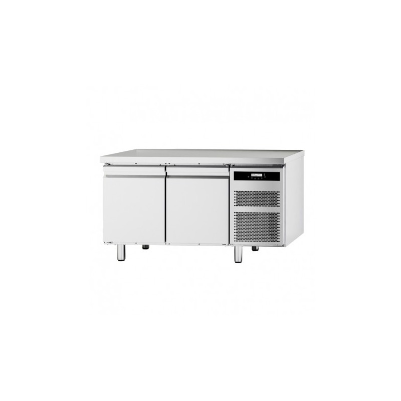 TABLE À CHOCOLAT EVOLUTION PROF 800 - 2 PORTES PLEINES - SANS DOSSERET - POSITIVE +4°/+18°C TCP82P FURNOTEL