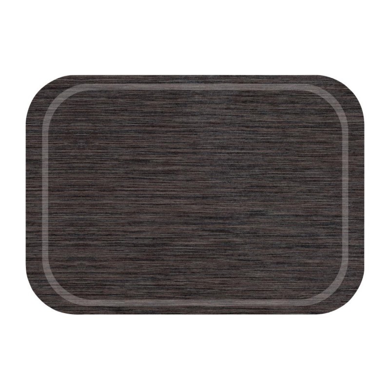 Plateau de service en mélamine Roltex Fast Food 375x265mm antidérapant wengé CR783 Roltex Plateau de service en mélamine Roltex Fast Food 375x265mm antidérapant wengé CR783 Roltex