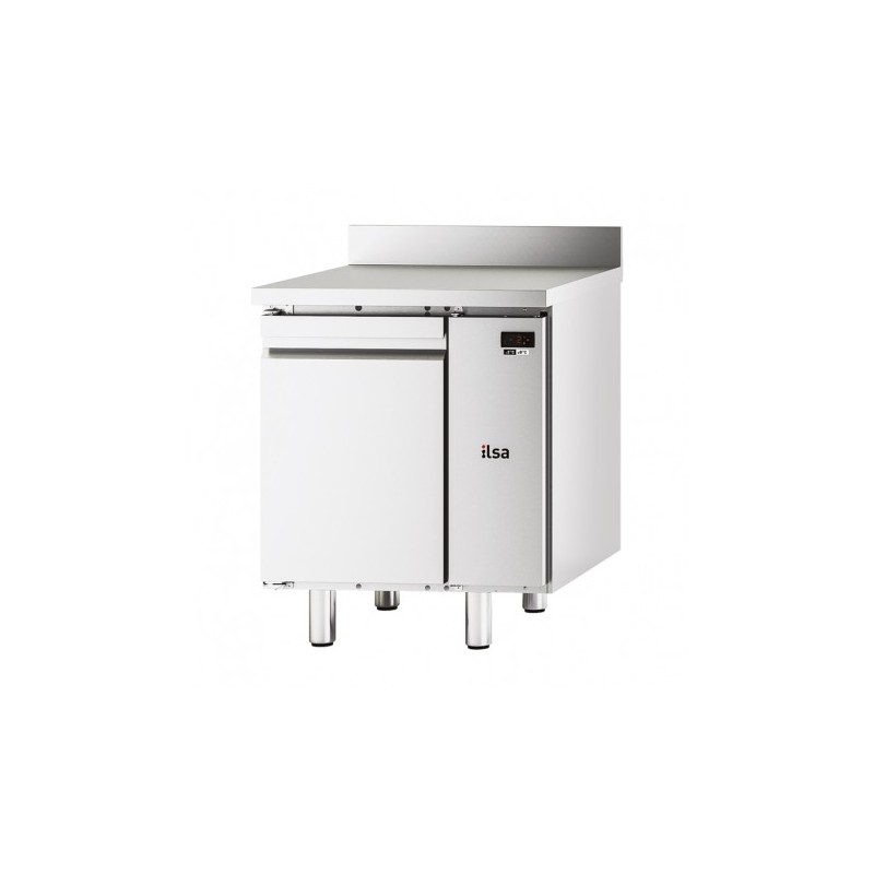 TABLE RÉFRIGÉRÉE PÂTISSIÈRE NEOS - 1 PORTE PLEINE - AVEC DOSSERET - POSITIVE -2°/+8°C TPA81P FURNOTEL