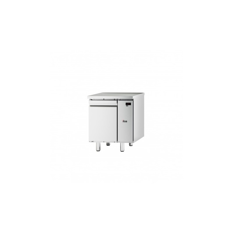 TABLE RÉFRIGÉRÉE PÂTISSIÈRE NEOS - 1 PORTE PLEINE - SANS DESSUS - NÉGATIVE -20/-10°C- SANS GROUPE TPS81NSG FURNOTEL