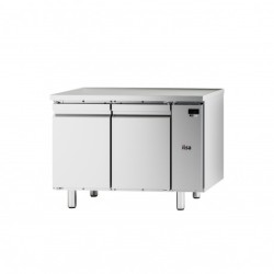 TABLE RÉFRIGÉRÉE PÂTISSIÈRE NEOS - 2 PORTES PLEINES - SANS DOSSERET - NÉGATIVE -20/-10°C- SANS GROUPE TPP82NSG FURNOTEL