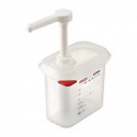 Distributeur de sauce Araven GN 1/9 transparent 1.5L CR821 Araven