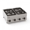 PLAQUE DE CUISSON TOP 4 FEUX VIFS GAZ - GAMME 600 PC70G6 FURNOTEL