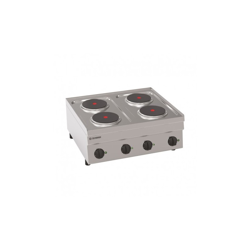 ELEMENT TOP 4 PLAQUES ÉLECTRIQUES - GAMME 600 PC70E60 FURNOTEL