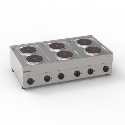 ELEMENT TOP 6 PLAQUES ÉLECTRIQUES - GAMME 600 PC105E60 FURNOTEL