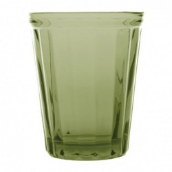 Gobelets à facettes Olympia Cabot verts 260 ml (lot de 6) CR829 Olympia
