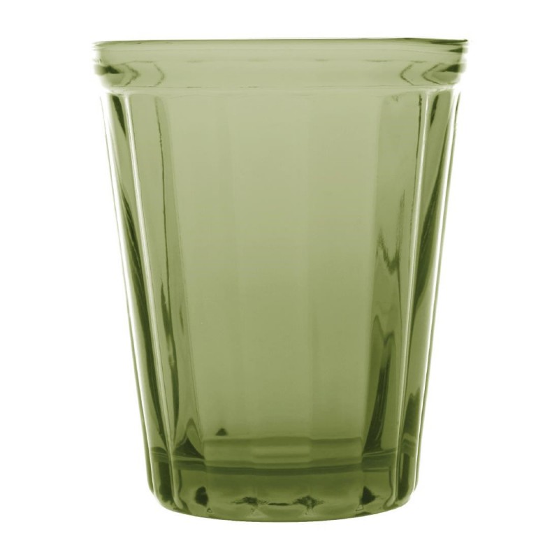 Gobelets à facettes Olympia Cabot verts 260 ml (lot de 6) CR829 Olympia Gobelets à facettes Olympia Cabot verts 260 ml (lot de 6) CR829 Olympia