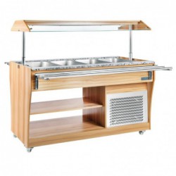 Buffet-bar central réfrigéré Polar Série G CR899 Polar