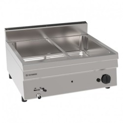 BAIN MARIE GN 2/1 GAZ - GAMME 600 BM70GG6 FURNOTEL